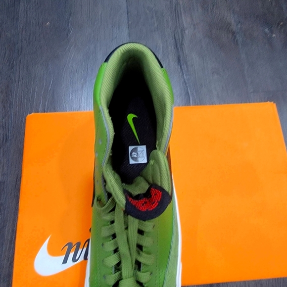 COPY - NIKE BLAZER MID 5.5y green..NEW ORIGINAL - Picture 9 of 12